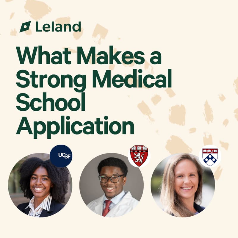 Cover Image for What Makes a Strong Medical School Application