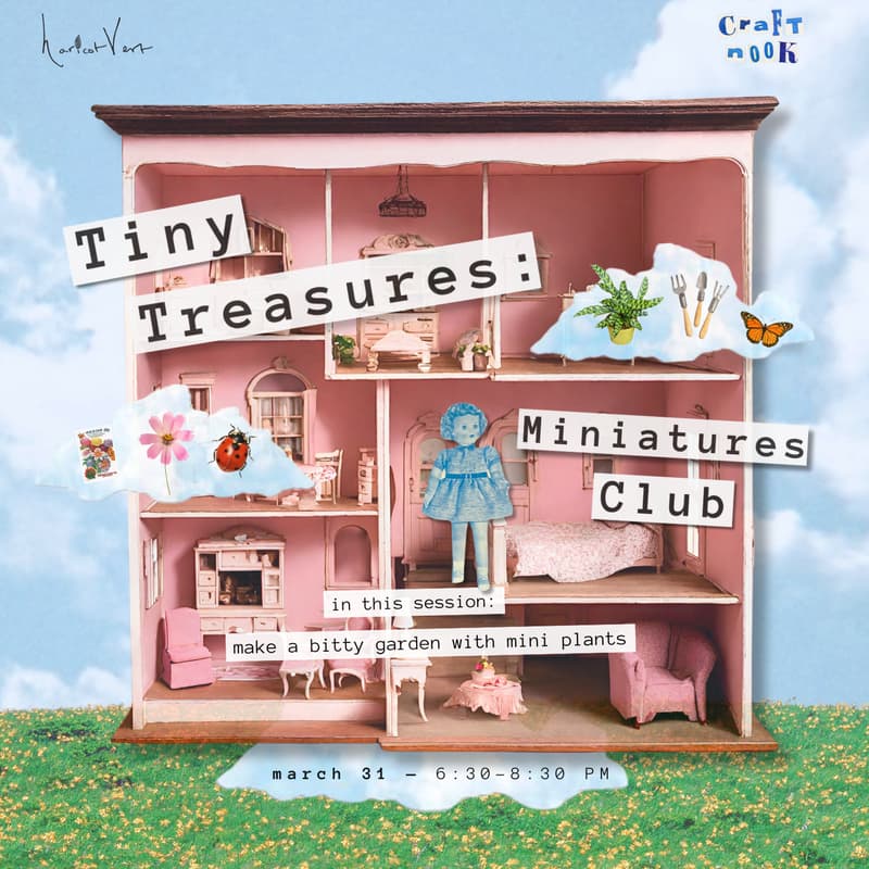 Cover Image for Miniatures Club: Make A Bitty Garden
