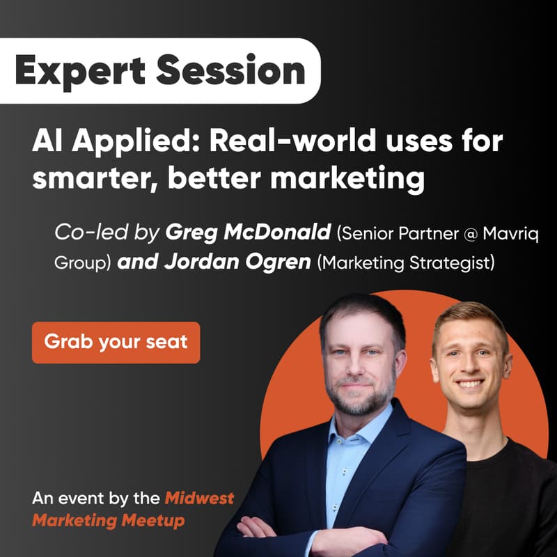 Cover Image for Expert Session with Greg McDonald (& Jordan Ogren)