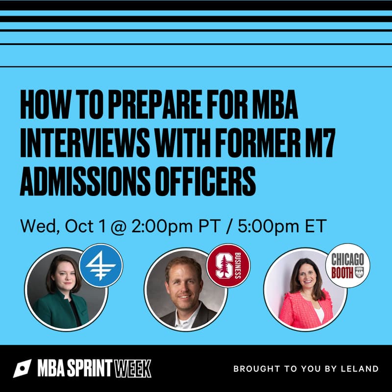 Cover Image for How to Prepare for MBA Interviews with Former M7 Admissions Officers