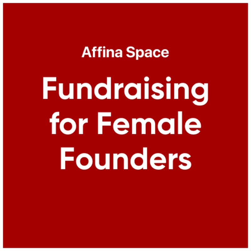 Cover Image for Fundraising for Female Founders