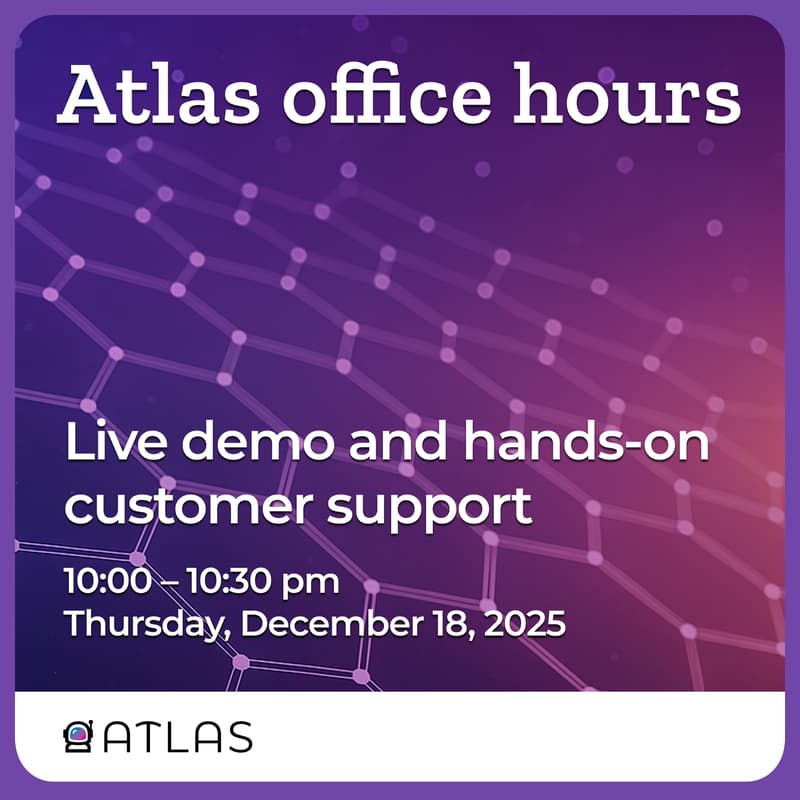 Cover Image for Atlas office hours