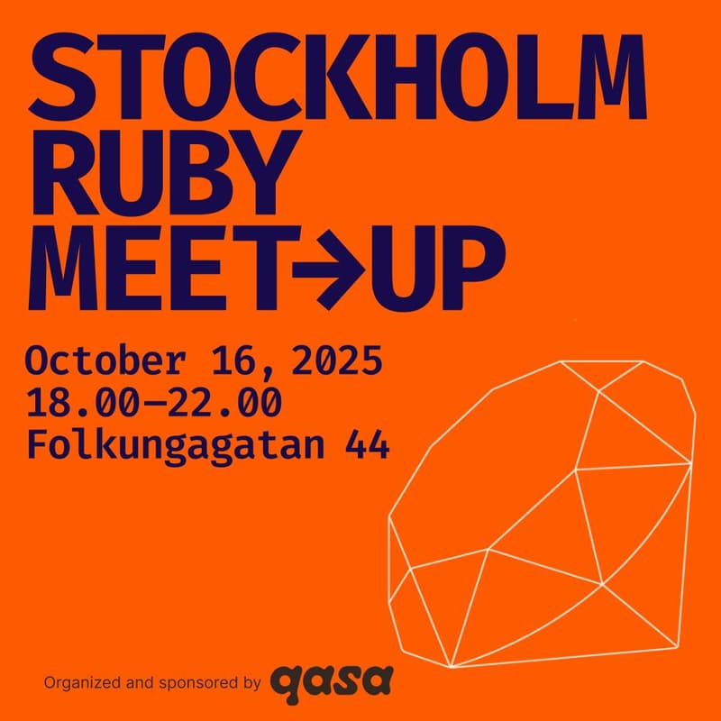Cover Image for Ruby Meetup at Qasa