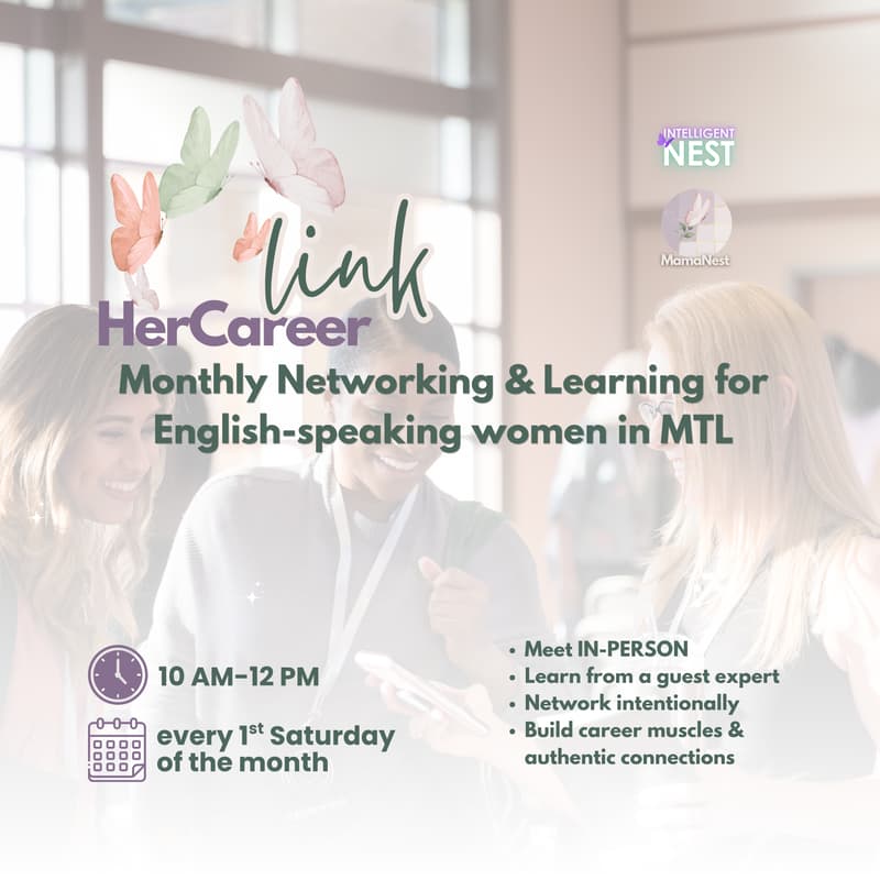 Cover Image for HerCareerLink–Monthly Networking&Learning for English-Speaking Women in MTL