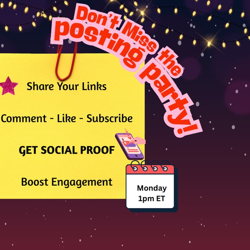 Cover Image for Posting Party 🎈