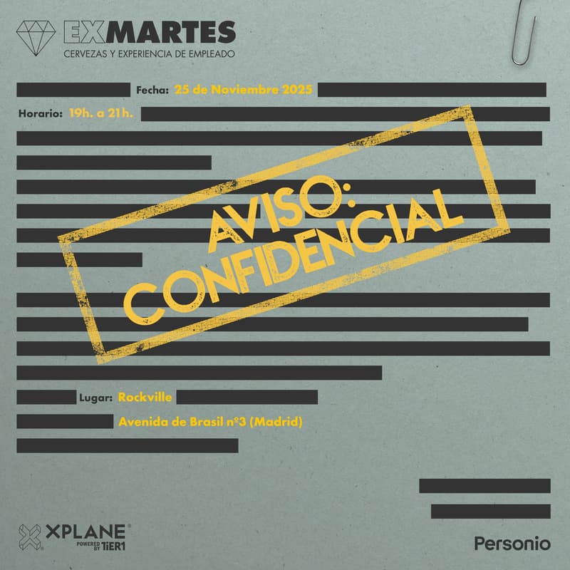 Cover Image for EX Martes: Aviso: Confidencial