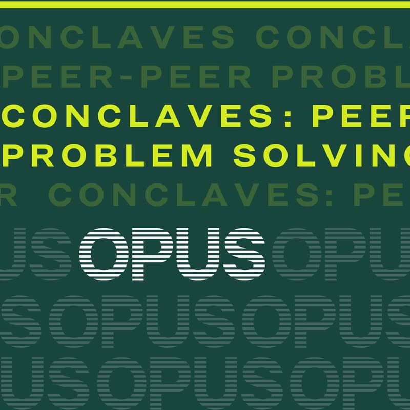 Cover Image for OPUS Conclave: Peer-to-Peer Problem Solving