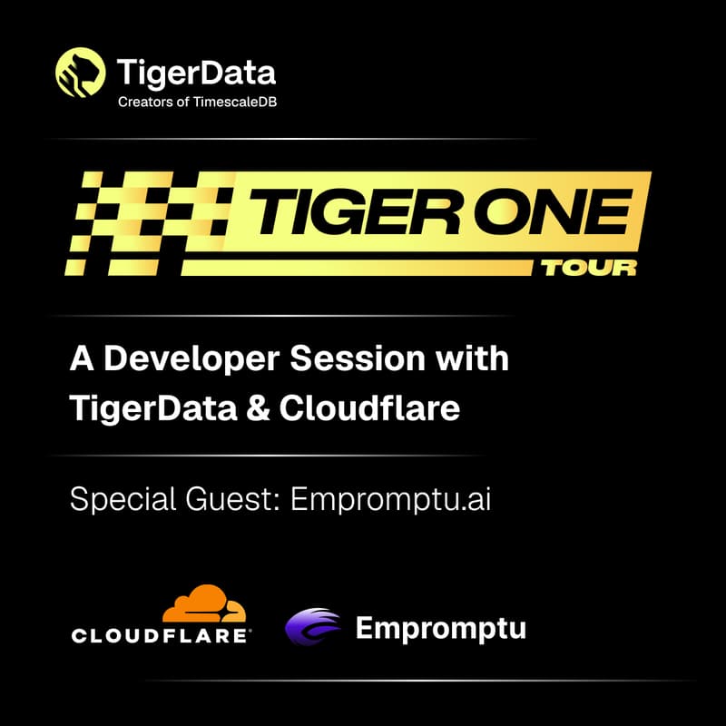 Cover Image for Tiger Data and Cloudflare Developer Session Built for Builders