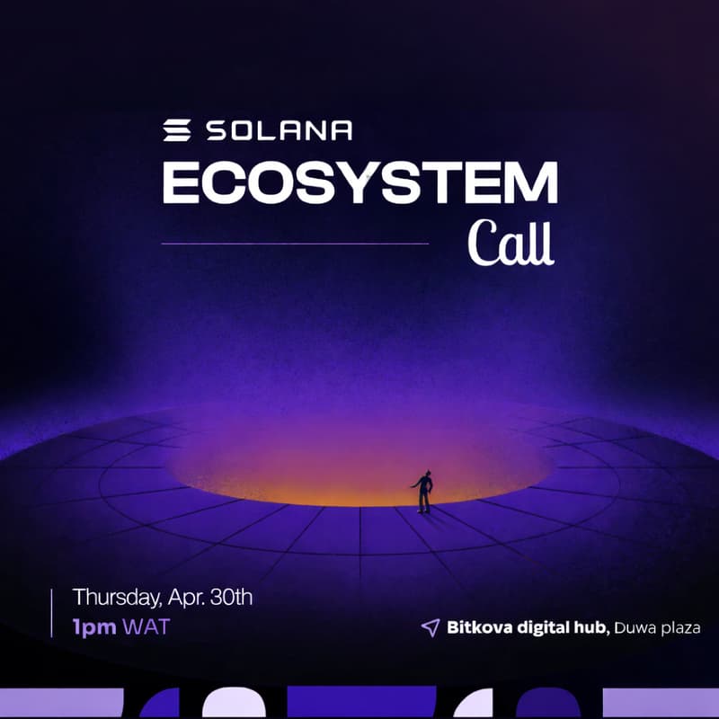 Cover Image for Solana Ecosystem Call [IRL] - GOMBE