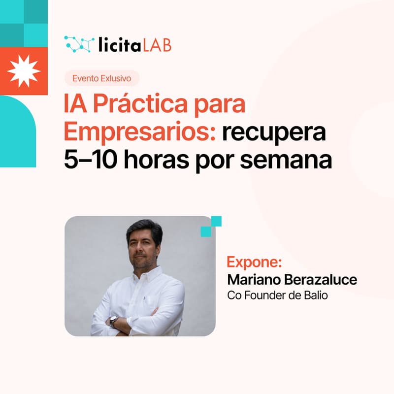 Cover Image for IA Práctica para Empresarios: recupera 5–10 horas por semana