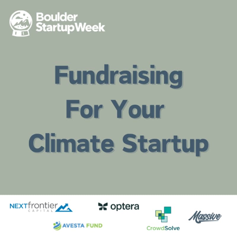 Cover Image for BSW : Fundraising For Your Climate Startup