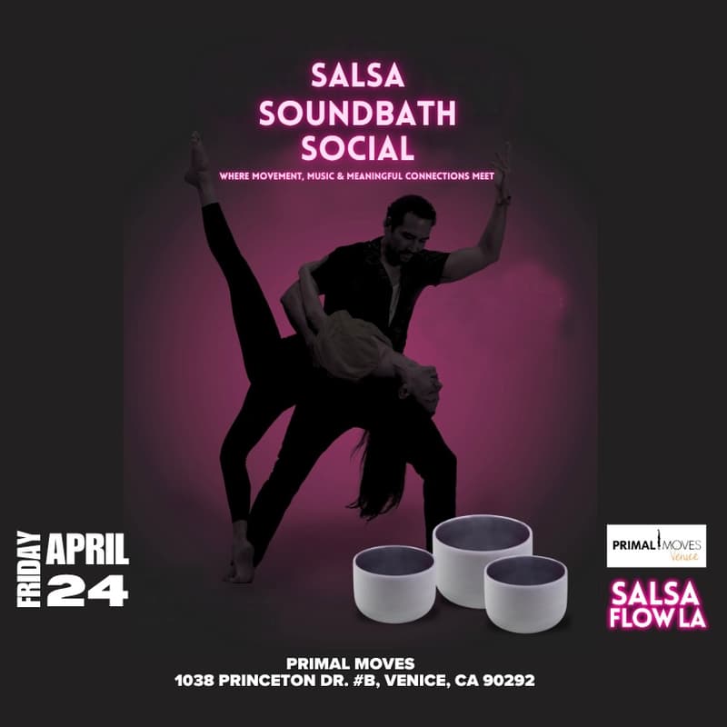 Cover Image for Salsa, Soundbath & Social