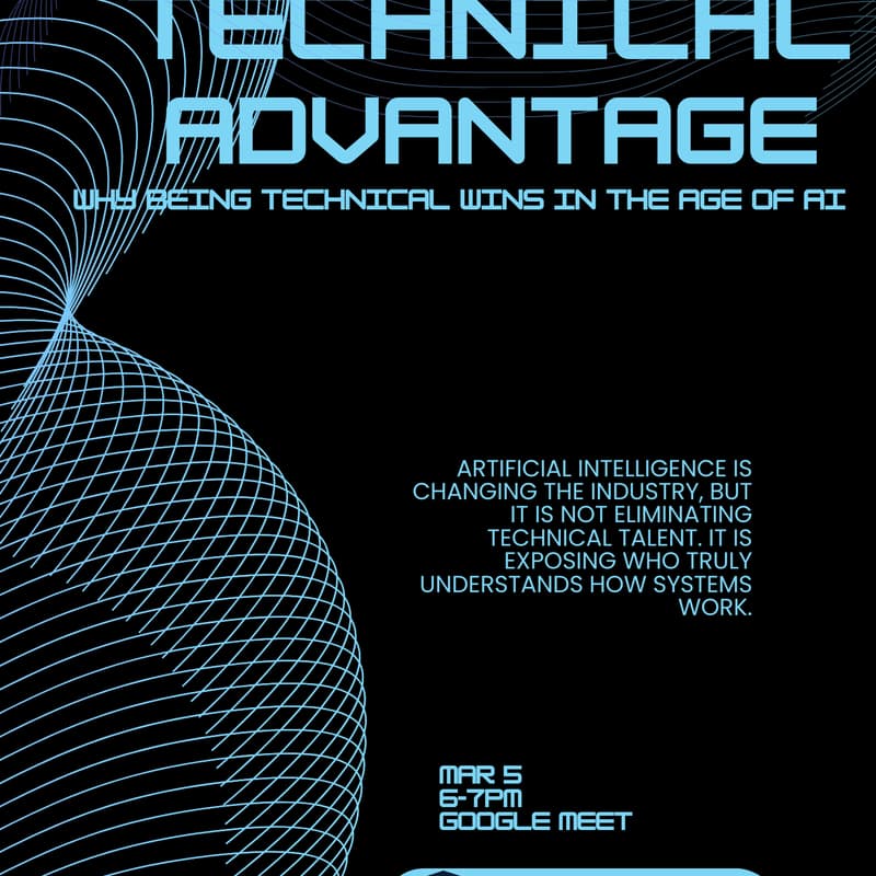 Cover Image for The Technical Advantage: Why Being Technical Is a Superpower in the Age of AI