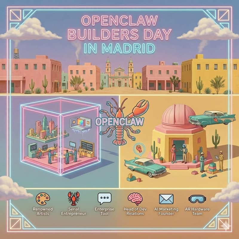Cover Image for 🦞 OpenClaw Meetup Madrid