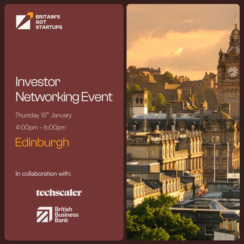 Cover Image for Edinburgh Investor Networking Event