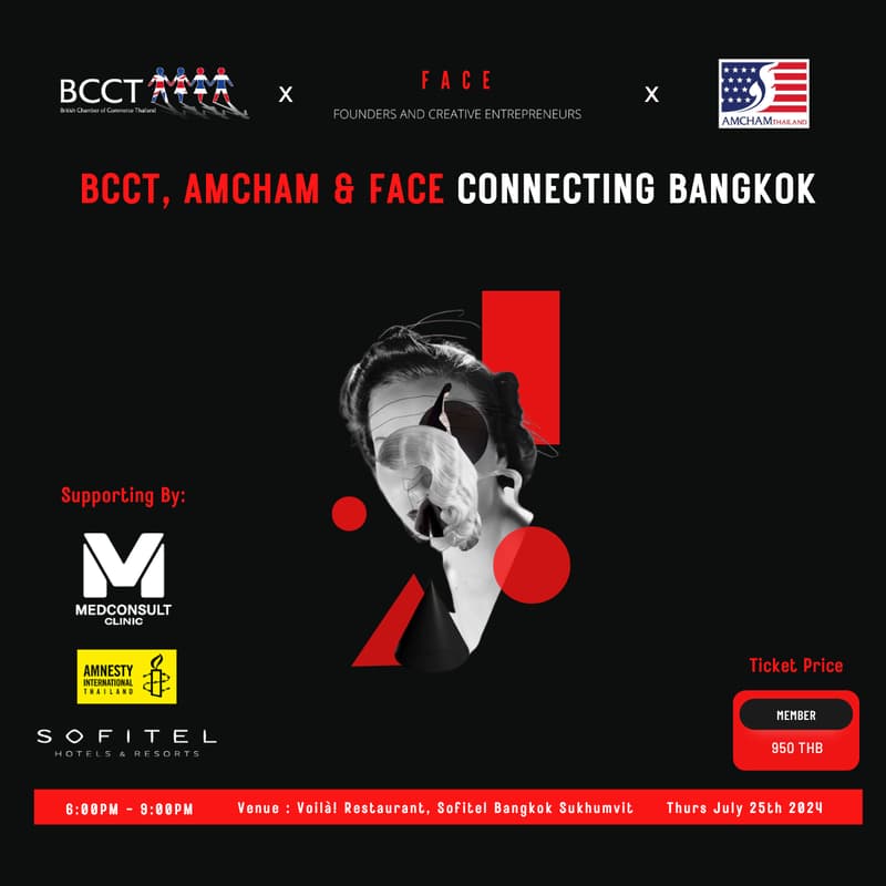Cover Image for BCCT, AMCHAM & FACE CONNECTING BANGKOK