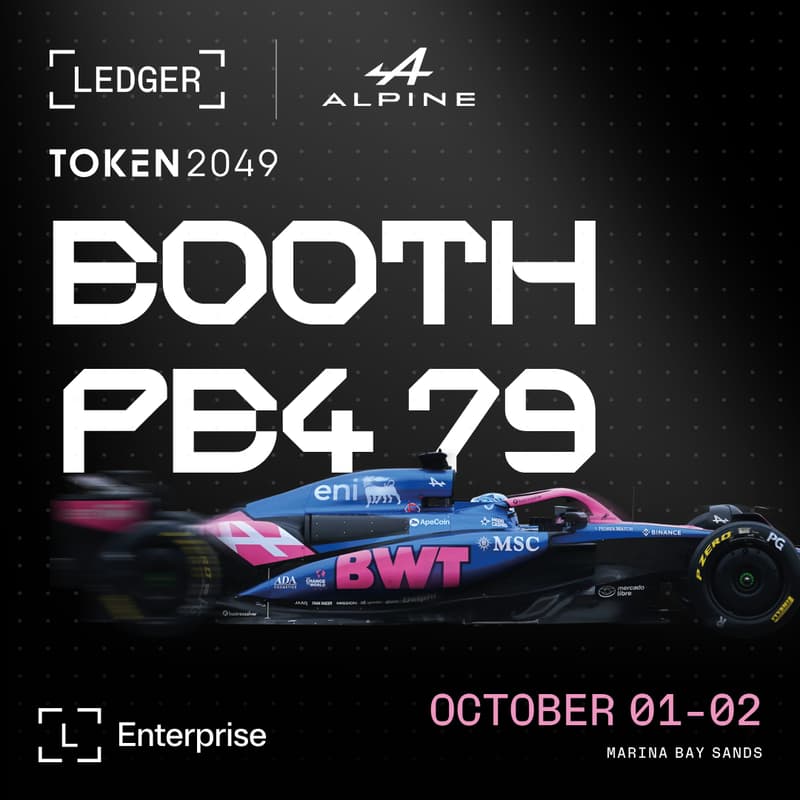 Cover Image for Meet Ledger @ Token 2049 Singapore