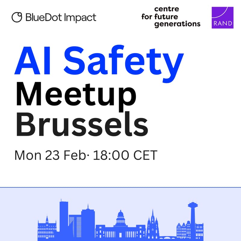 Cover Image for Brussels AI Safety Meetup - Europe and the Geopolitics of AGI