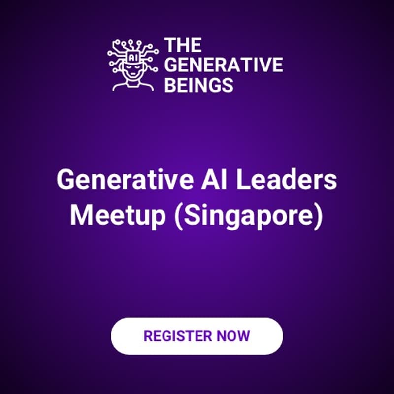 Cover Image for Generative AI Leaders Meetup [Singapore]