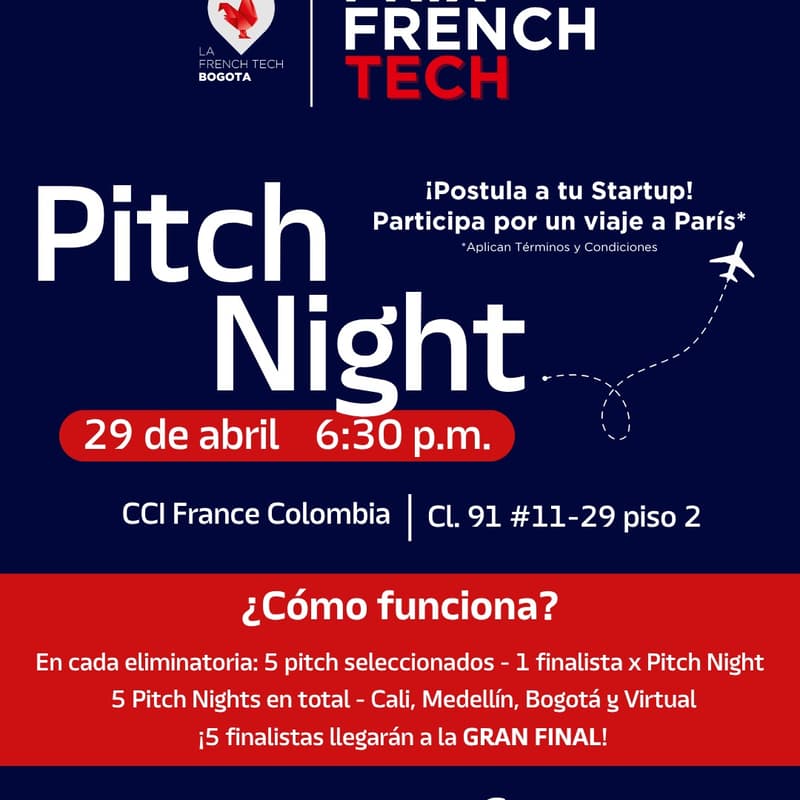 Cover Image for Pitch Night French Tech Bogotá