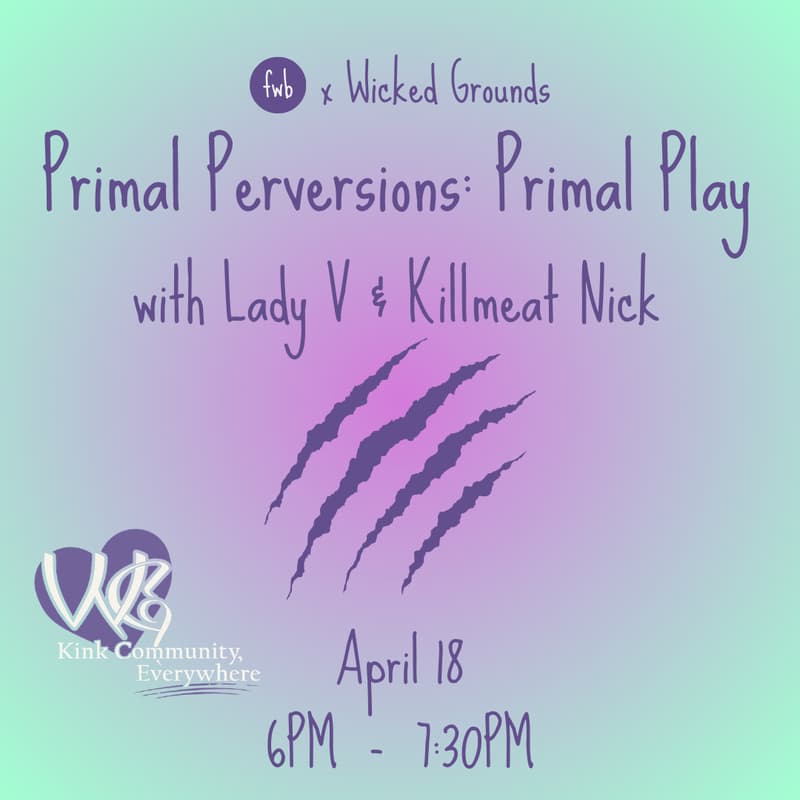 Cover Image for Primal Play with Lady V and Killmeat Nick
