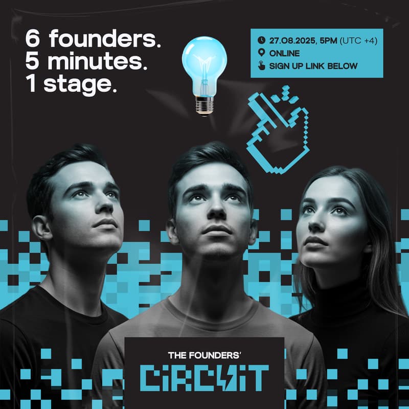 Cover Image for The Founders' Circuit - 1st Online Pitch Event