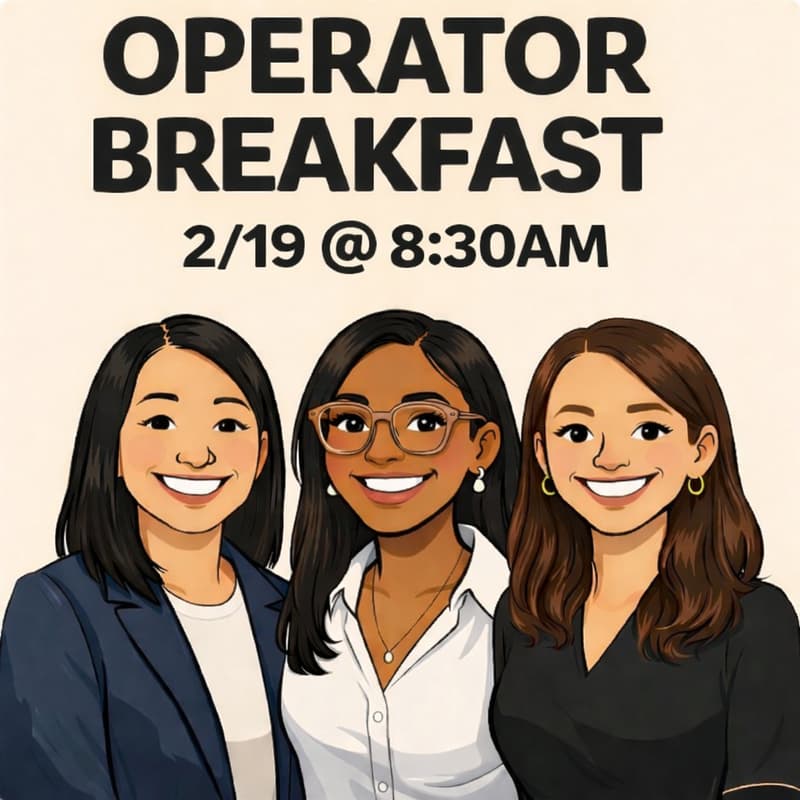 Cover Image for Founder Curious Breakfast l Hosted by BBGV, Threshold & SemperVirens