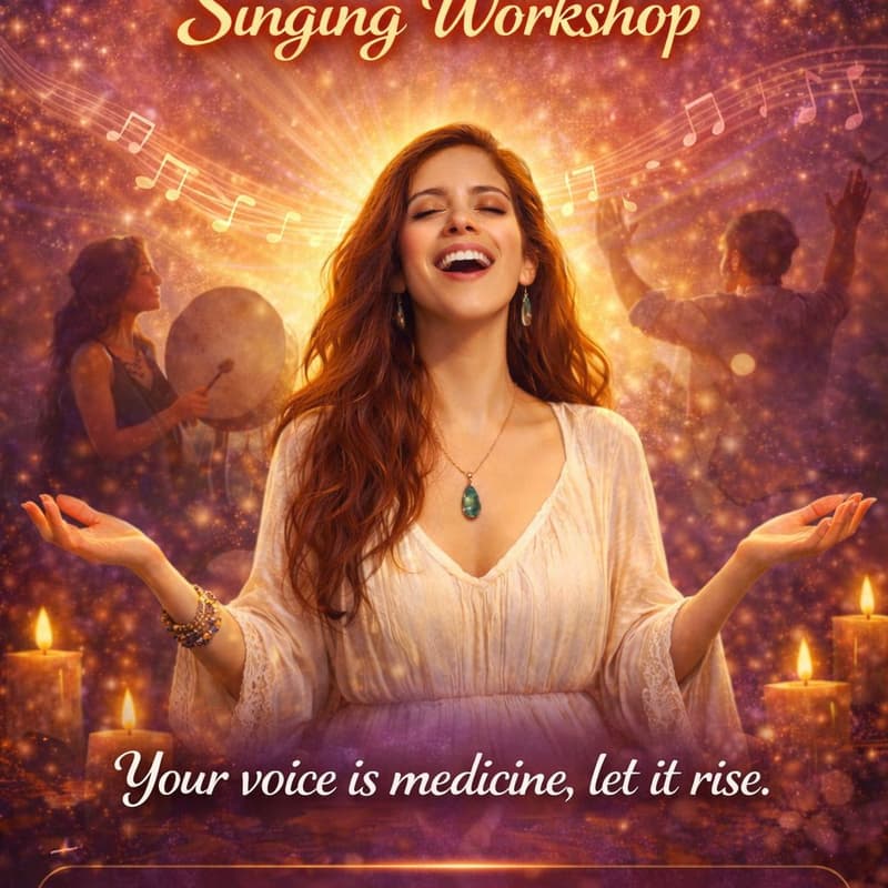 Cover Image for SOUND of MAYA: Voice Activation by Radia | Indigenous Chants & Drumming Sound bath