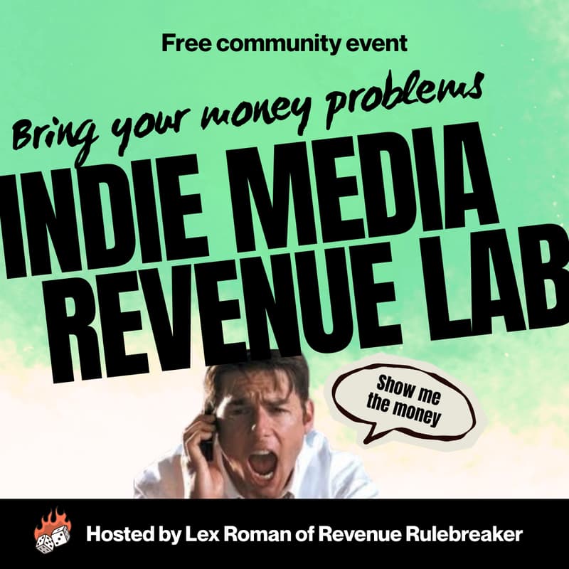 Cover Image for Indie Media Revenue Lab