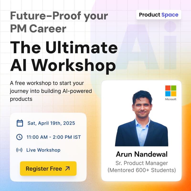 Cover Image for Future-Proof your PM Career: The Ultimate AI Workshop
