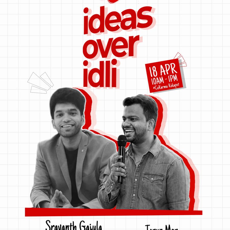Cover Image for Ideas Over Idli by CoKarma