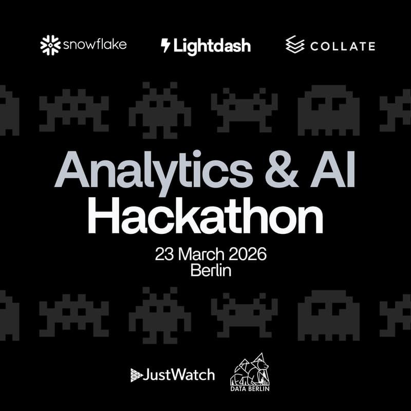 Cover Image for Berlin Analytics & AI Hackathon