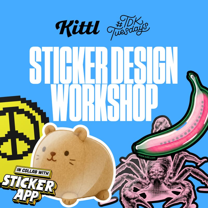 Cover Image for Sticker Design Workshop with TDK Berlin @ Kittl