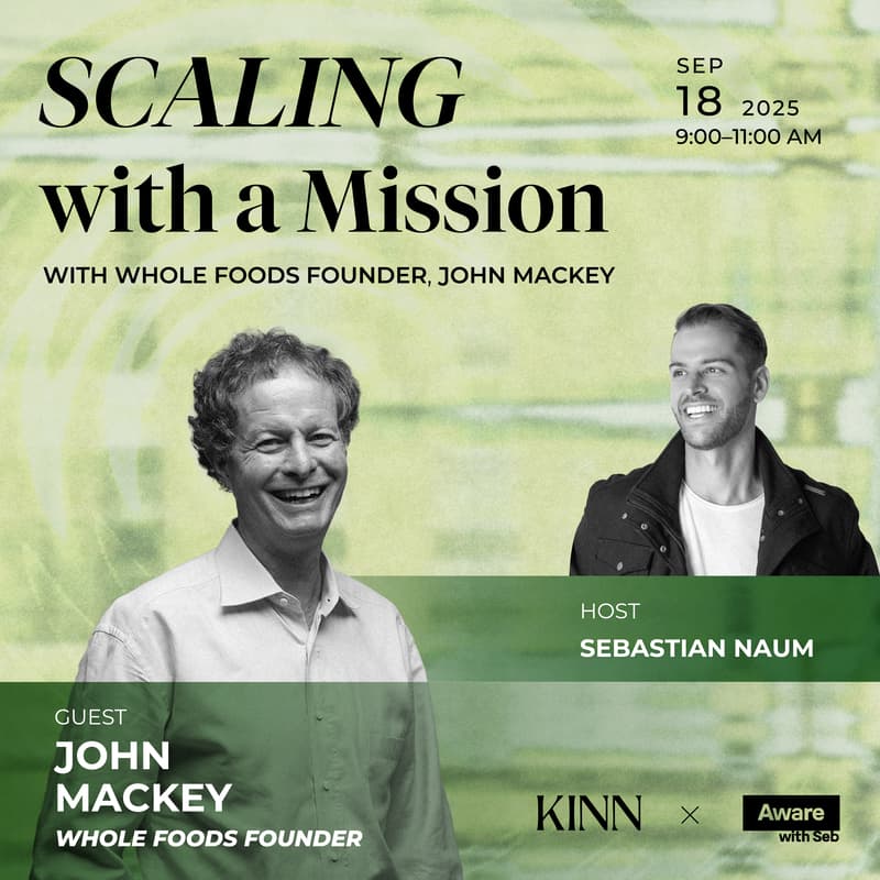 Cover Image for Scaling with a Mission with Whole Food Founder, John Mackey