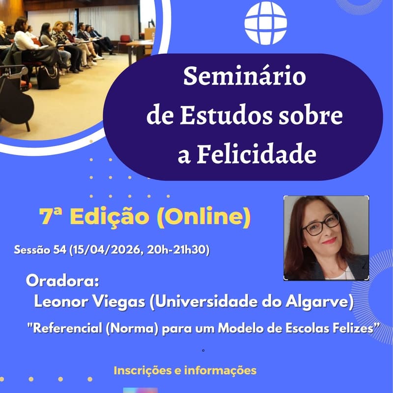 Cover Image for 54º Seminário Online de Estudos sobre a Felicidade