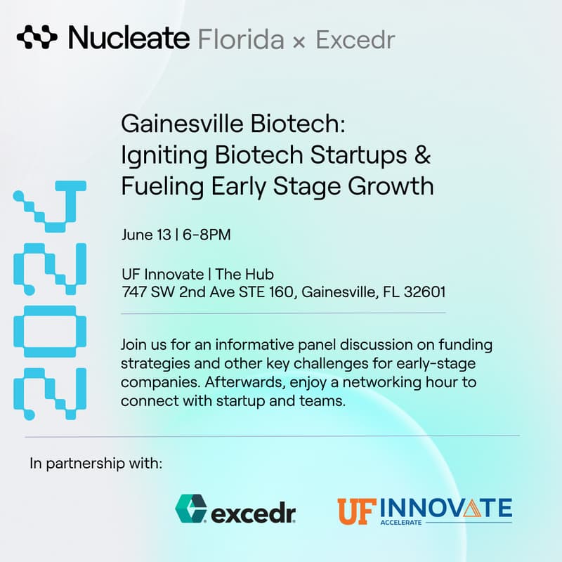 Cover Image for Gainesville Biotech: Igniting Biotech Startups & Fueling Early Stage Growth
