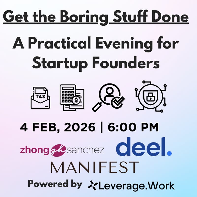 Cover Image for The Boring (yet Important!) Stuff, All at once for your Startup