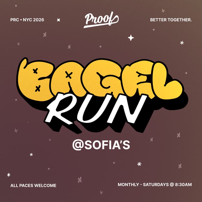 Cover Image for PROOF Saturday Morning Bagel Run