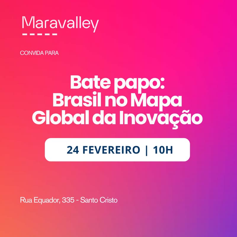 Cover Image for Bate papo: Brasil no Mapa Global da Inovação