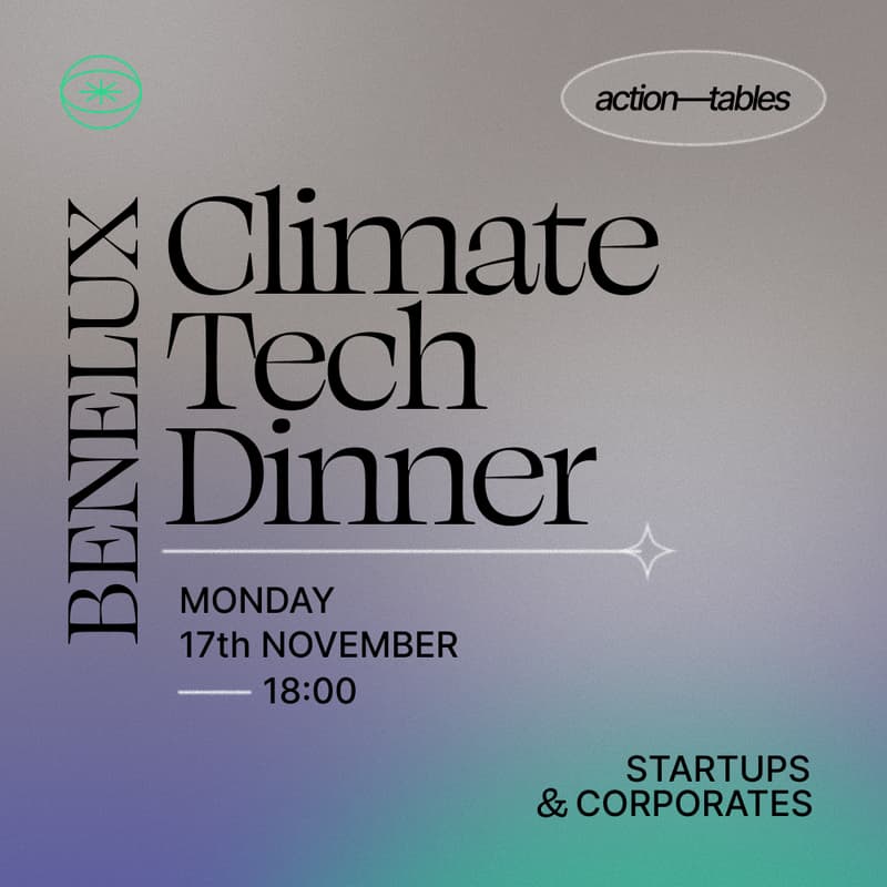Cover Image for Benelux Climate Tech Dinner