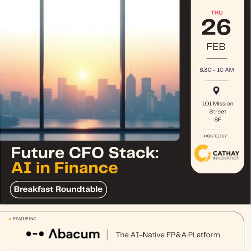 Cover Image for Future CFO Stack: AI in Finance