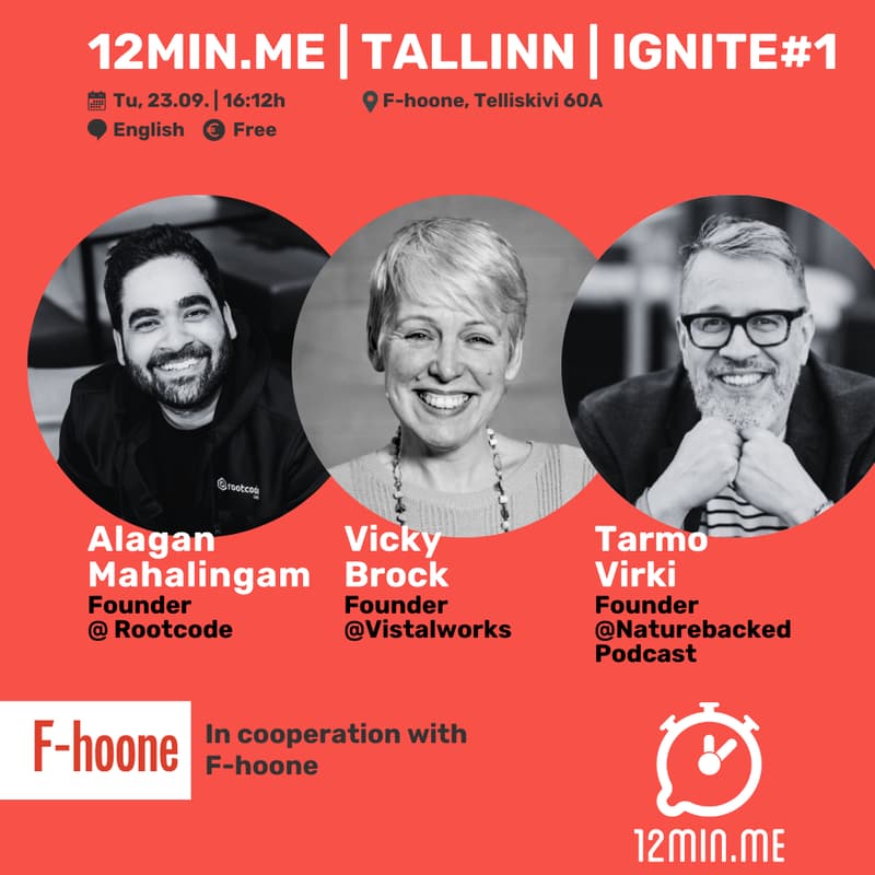 Cover Image for 12MIN.ME⏰ Tallinn IGNITE🔥01
