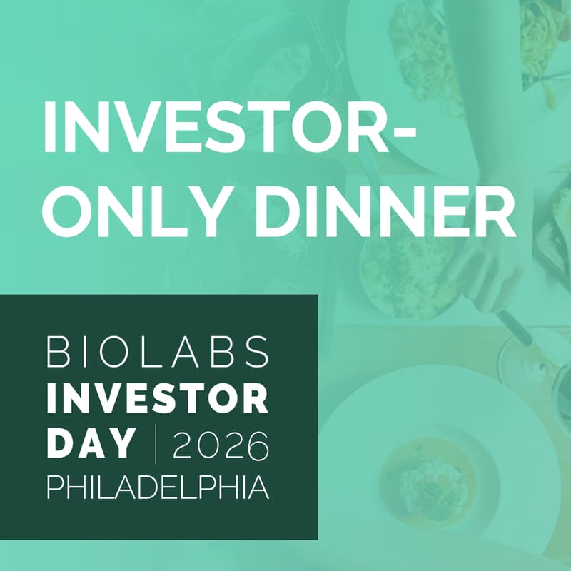 Cover Image for Investor-Only Dinner 2026