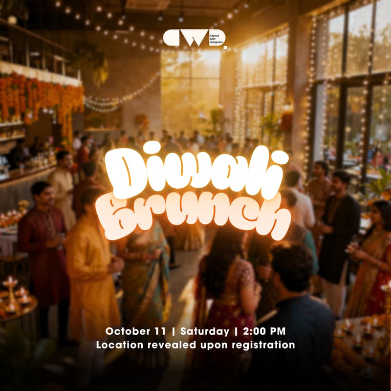 Cover Image for DayOut with Designer: Diwali Brunch ✨