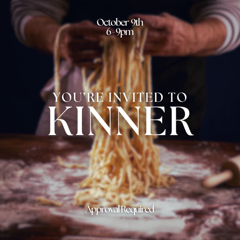Cover Image for KINNER: A Night of Pasta-Making