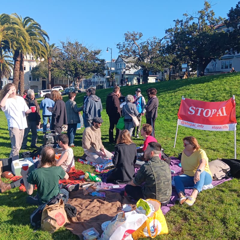 Cover Image for Stop AI Presentation & Meeting