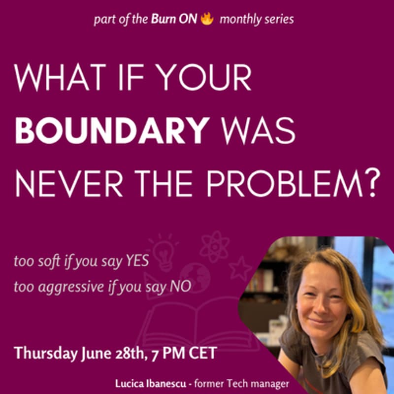 Cover Image for What if your Boundary was never the problem? 🤷‍♀️