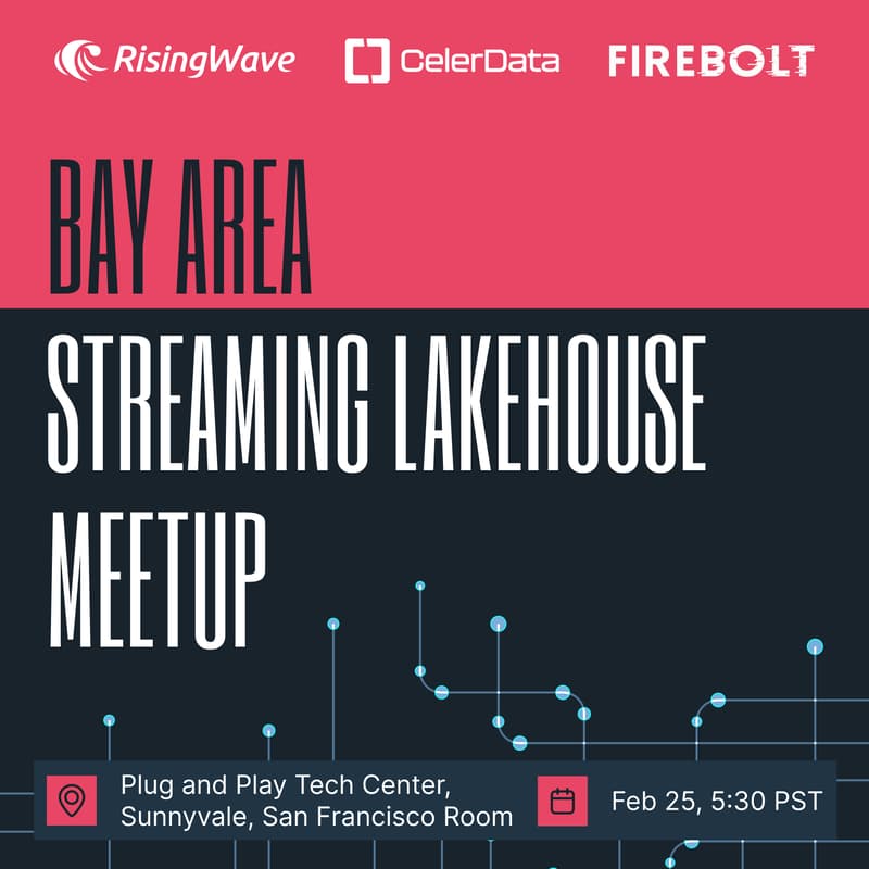 Cover Image for Bay Area Streaming Lakehouse Meetup
