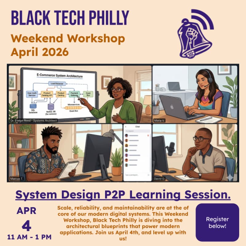 Cover Image for BTP Weekend Workshop: System Design Peer- to- Peer Learning