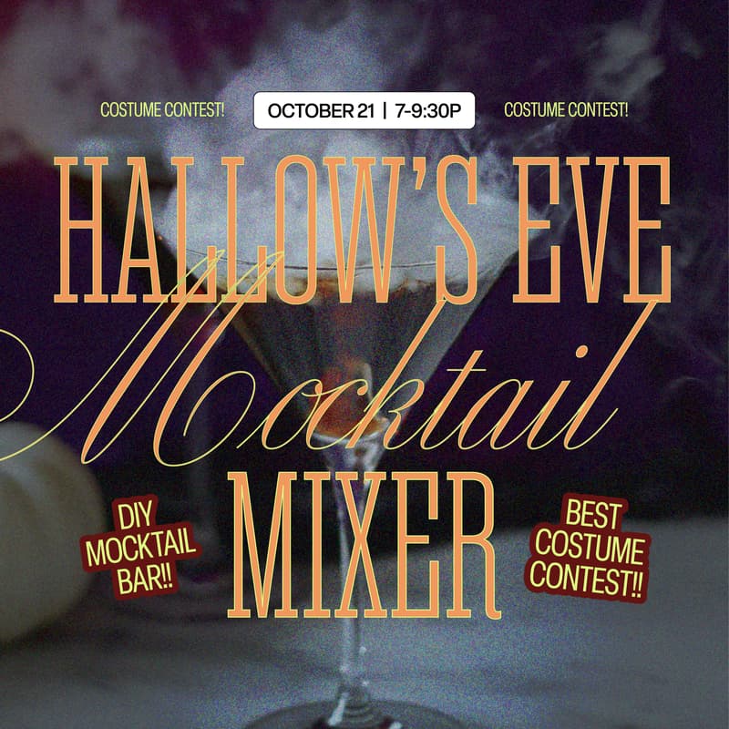 Cover Image for HALLOW'S EVE: MOCKTAIL MIXER